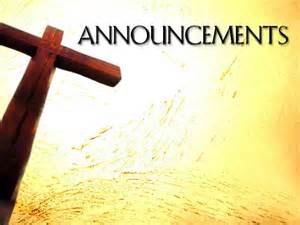 CHURCH ANNOUNCEMENTS2